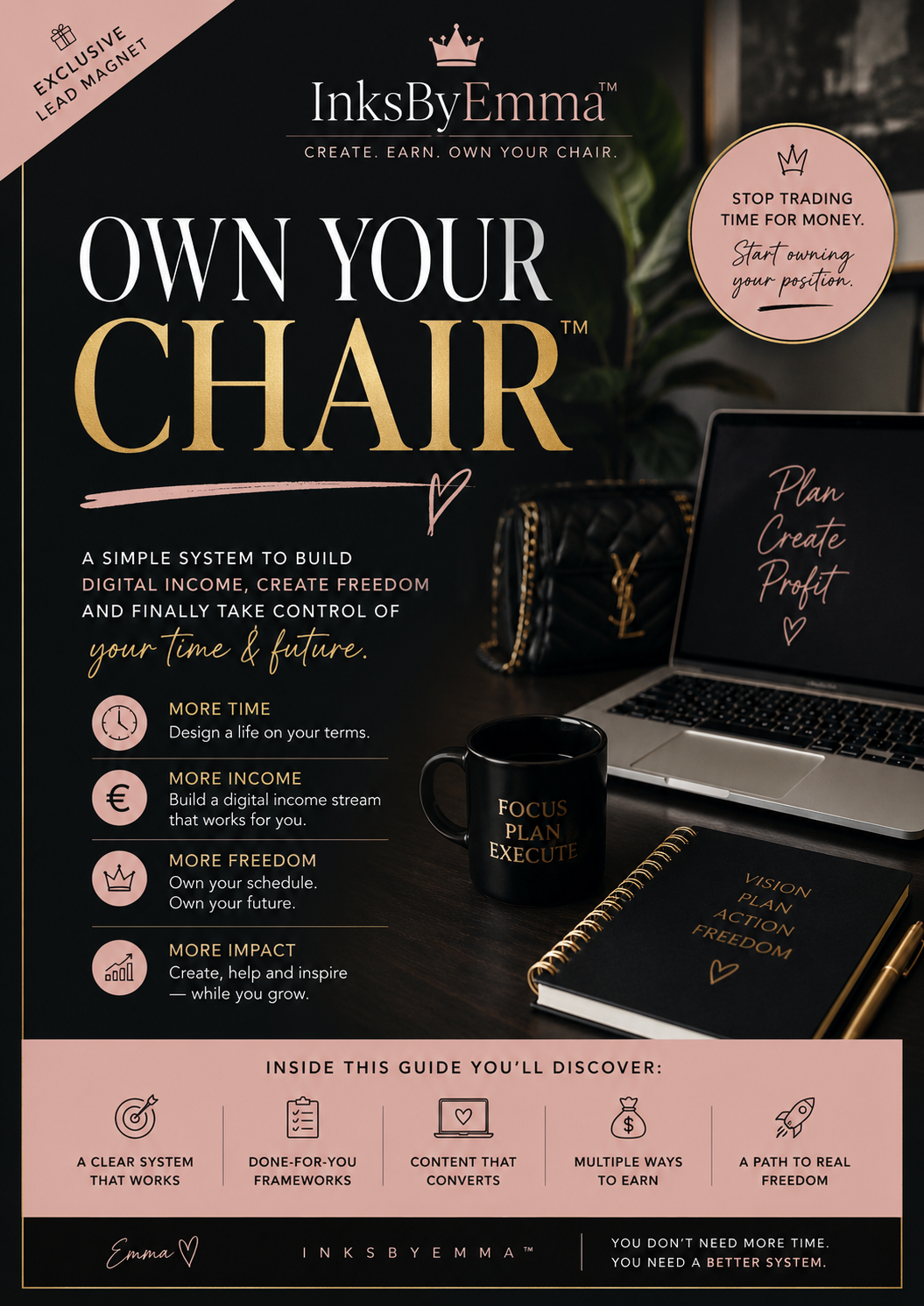 Own Your CHAIR digital guide by Emma B. Bada